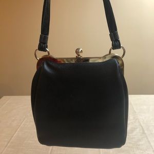 Vintage top handle purse 70s